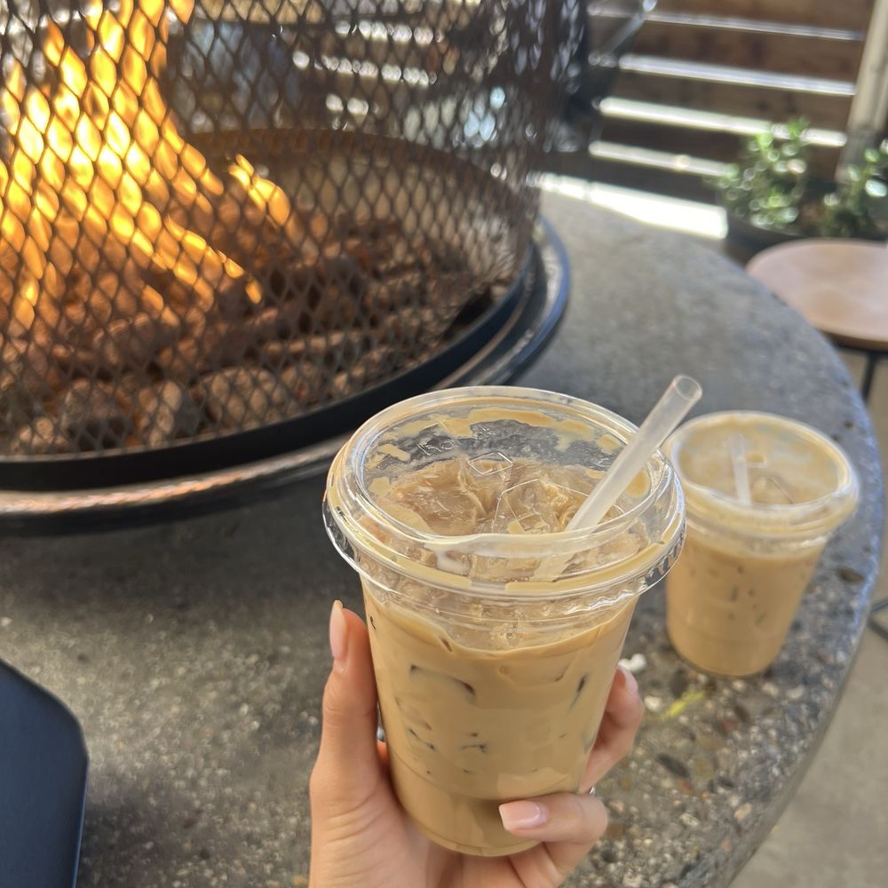 Yonder Coffee - Lavender Ice Latte & Turon Ice - Coffee & Tea Near Me - Northridge, California Yonder Coffee - Lavender Ice Latte & Turon Ice - Coffee & Tea Near Me - Northridge, California