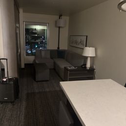 The sitting area