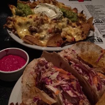 La Puerta Roja - Tacos and nachos!  Really tasty. Be aware that the portions are huge..;) - Pubs Near Me - Buenos Aires, C