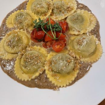 MIX Kitchen & Bar - Wild mushroom ravioli - Cocktail Bars Near Me - Ithaca, New York