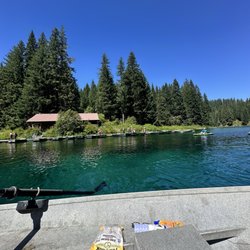Clear Lake - View of the boat dock