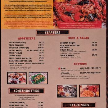Mr and Mrs Crab - Seafood Near Me - Brandon, Florida