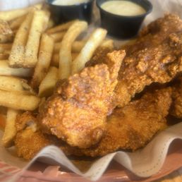 Chicken Tenders and fries Chicken Tenders and fries