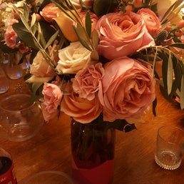 My bridal bouquet before the wedding! It lasted for days after.