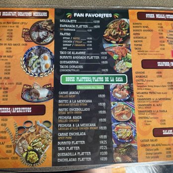 The Cowboy's Taqueria - Back of Menu - Empanadas Near Me - Cobleskill, New York The Cowboy's Taqueria - Back of Menu - Empanadas Near Me - Cobleskill, New York