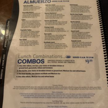 Casa Tequila Brighton - Lunch menu - Mexican Near Me - Brighton, Michigan