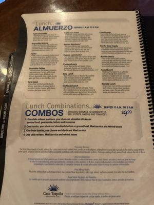 Menu photo 3 Casa Tequila Brighton Brighton, MI