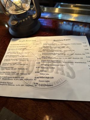 Menu photo 4 Bubba's Bunkhouse Harrisburg, NC