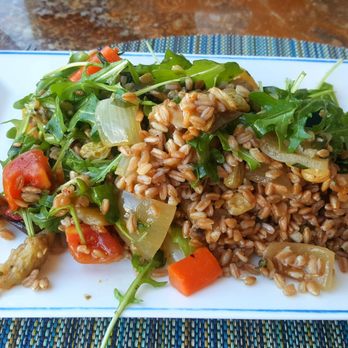 Lago - Farro vegetable salad (very filling). - Italian Near Me - Las Vegas, Nevada Lago - Farro vegetable salad (very filling). - Italian Near Me - Las Vegas, Nevada