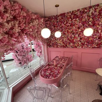 Pink Rose Cafe - Inside seating - Coffee & Tea Near Me - La Mesa, California Pink Rose Cafe - Inside seating - Coffee & Tea Near Me - La Mesa, California