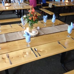 Camp Matoaka For Girls - Table decorations