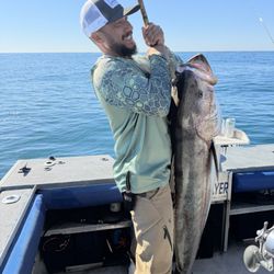 Graphic Slayer Sportfishing - 64.6lbs of White SeaBass!