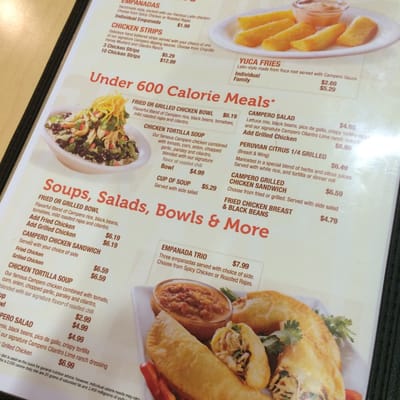 Menu photo 8 Pollo Campero San Francisco, CA