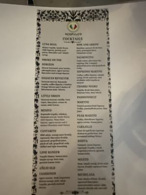 Menu photo 8 Acapulco Mexican Grill Grand Rapids, MI