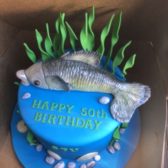 Sussy's Cakes - Sussy's custom cake for my fave bass fisherman - Custom Cakes Near Me Sussy's Cakes - Sussy's custom cake for my fave bass fisherman - Custom Cakes Near Me