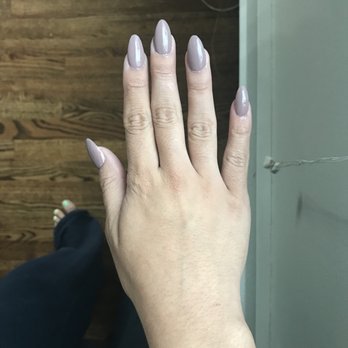 Angel Nails - after doing them and fixing it myself at home - Nail Salons Near Me - Golden, Colorado