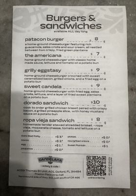 Menu photo 8 Candelaria Eatery & Cafe Oxford, FL Menu photo 8 Candelaria Eatery & Cafe Oxford, FL