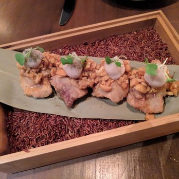 NaKorn - The taro chicken that seemed to be a hit and miss with people. It was a hit for me. - Thai Near Me - Evanston, Illinois
