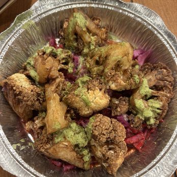 Pom & Olive - Fried cauliflower - Mediterranean Near Me - Costa Mesa, California