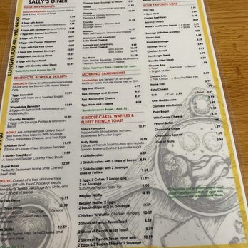 Sally’s Diner - Menu 6/25/26. - Breakfast & Brunch Near Me - Longwood, Florida Sally’s Diner - Menu 6/25/26. - Breakfast & Brunch Near Me - Longwood, Florida
