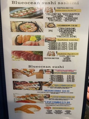 Menu photo 1 Blue Ocean Japanese Restaurant Pueblo, CO