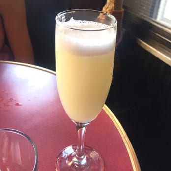 Cafe Select - Anthos' Fizz: Gin, raw egg white, Rosemary, citrus, sugar. - Bars Near Me - New York, New York