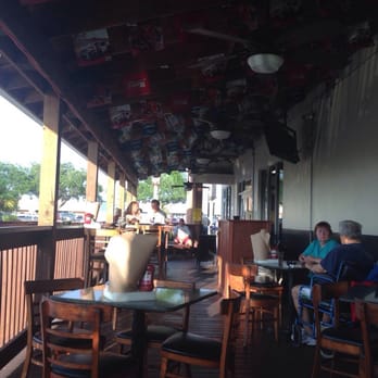 Abe's Place Tap & Grill - Outside deck - Chicken Wings Near Me - Clearwater, Florida