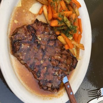 Havana Grill - Grilled Skirt Steak with papas fritas and chimichurri sauce. - Cuban Near Me - Chicago, Illinois