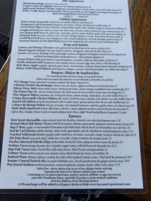 Menu photo 7 Pacific Coast Grill Cardiff, CA Menu photo 7 Pacific Coast Grill Cardiff, CA