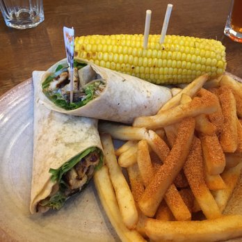 Nando's - Portobello mushroom & haloumi wrap plus two sides - Chicken Shop Near Me - Spitalfields, XGL