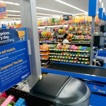 Walmart - a sign in a grocery store - Department Stores Near Me - Pecos, Texas Walmart - a sign in a grocery store - Department Stores Near Me - Pecos, Texas