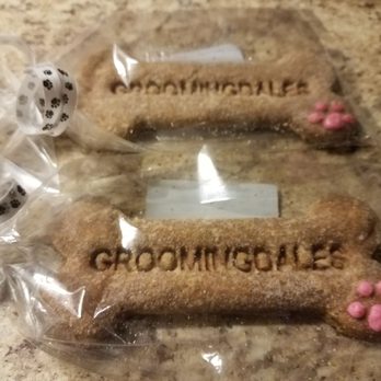 Groomingdales Pet Styling - Thank you treats for our dogs made by Paw Street Bakery. They loved them! Even our little finicky boy who need eats dog treats! - Pet Groomers Near Me - Plainfield, Indiana Groomingdales Pet Styling - Thank you treats for our dogs made by Paw Street Bakery. They loved them! Even our little finicky boy who need eats dog treats! - Pet Groomers Near Me - Plainfield, Indiana