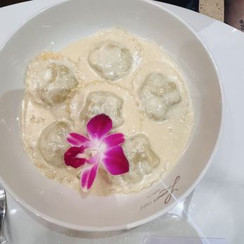 Lana’s Cafe - She loved the mushroom ravioli - Ukrainian Near Me - Austin, Texas