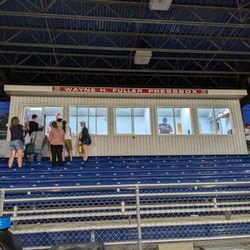 Batavia Muckdogs - Pressbox named for longtime Batavia announcer