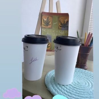 Rose Park Coffee Roasters - extra sweet coconut milk latte!!! - Coffee & Tea Near Me - Long Beach, California