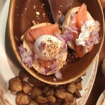 Another Broken Egg Cafe - Smoked Salmon Benedict - Breakfast & Brunch Near Me - Nashville, Tennessee