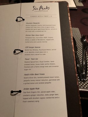 Menu photo 6 Six Peaks Grille Olympic Valley, CA