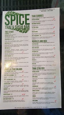 Menu photo 8 Spice Thai Knoxville, TN