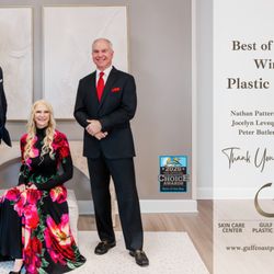 Gulf Coast Plastic Surgery - Dr. Nathan Patterson, Dr. Jocelyn Leveque, and Dr. Peter Butler chosen as best plastic surgeons in Pensacola, FL.