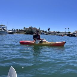 Paddling the HB Harbor