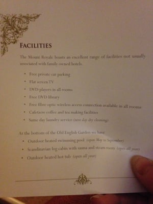 The Mount Royale Hotel by null