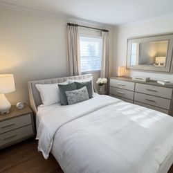 Compitello Interiors - A refined, inviting, and relaxing bedroom