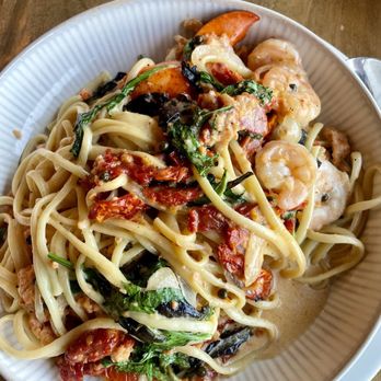 Callaghan's Restaurant & Bar - Lobster Linguine - Mediterranean Near Me - Woodstock, Prince Edward Island