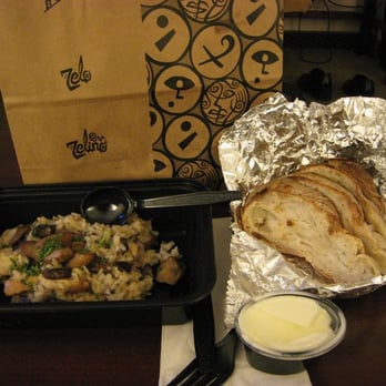Zelo - Carry Out Risotto comes with bread - Italian Near Me - Minneapolis, Minnesota
