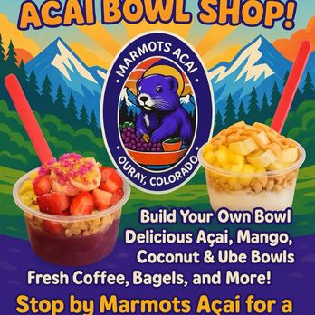 Marmots Acai - Acai Bowls Near Me - Ouray, Colorado