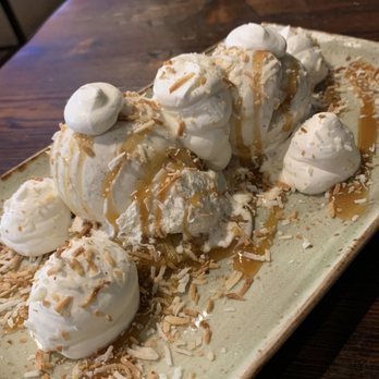The Fire Side Public House - Grilled pineapple sundae - New American Near Me - Pittsburgh, Pennsylvania
