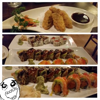 Shogun Sushi - Fried oysters, shogun, salmon and salmon roe - Sushi Bars Near Me - Tampa, Florida Shogun Sushi - Fried oysters, shogun, salmon and salmon roe - Sushi Bars Near Me - Tampa, Florida