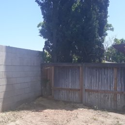 Completed job - trees and stump removed. Very happy with how things look and the professionalism of Castro's Tree service. Completed job - trees and stump removed. Very happy with how things look and the professionalism of Castro's Tree service.