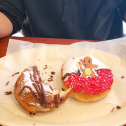 There's a marshmallow in Charizard! Just the best donuts, breakfast good, and most friendly service.