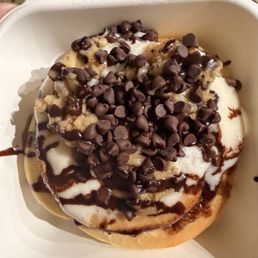 S'mores  Cookie Monster Roll